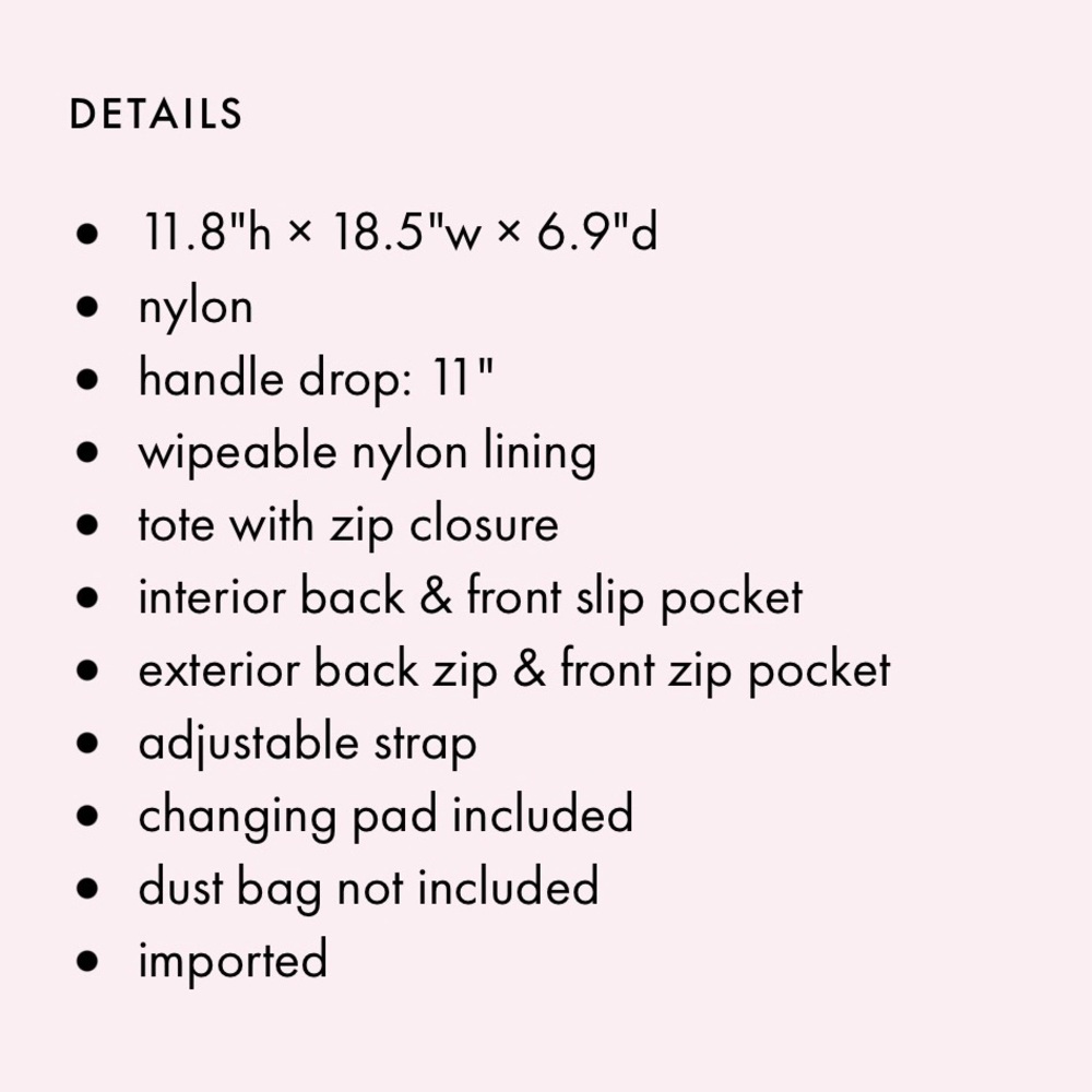 SOLD Kate Spade diaper bag - Picture 8 of 9